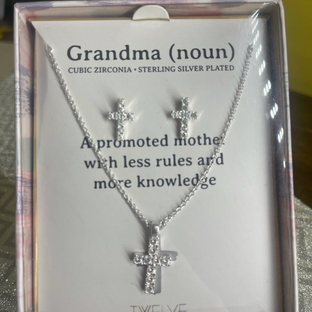 Grandmother Cross Necklace